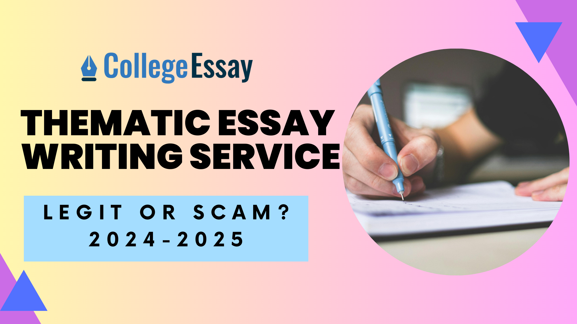 Thematic Essay Writing Service Legit or Scam 2024-2025