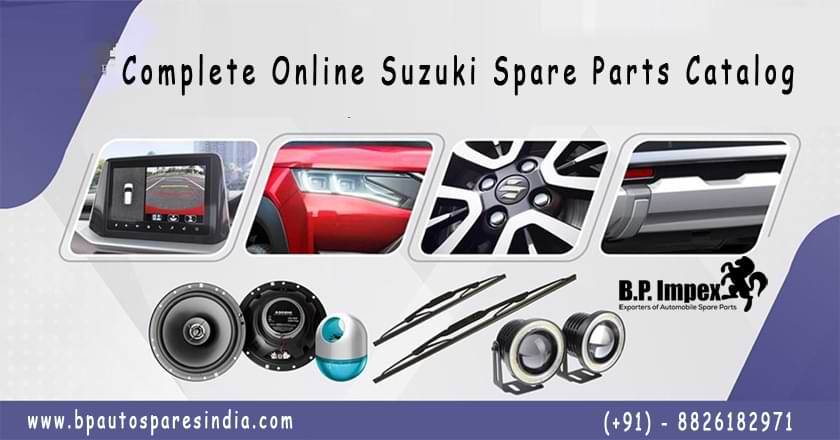Suzuki Car Spare Parts Online Exporters