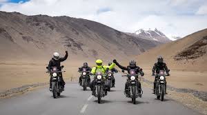 srinagar to ladakh bike rent