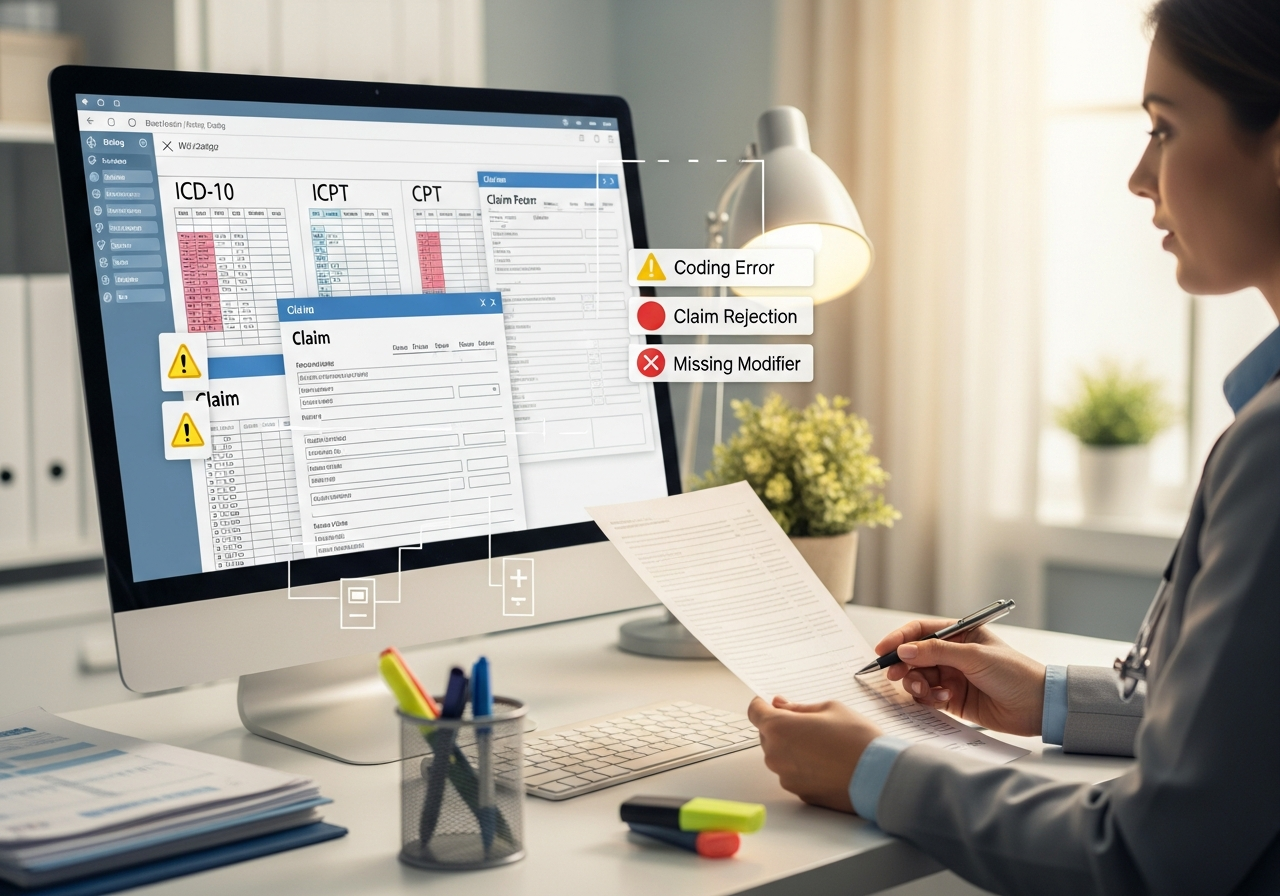 Top ICD-10 and CPT Coding Issues That Lead to Claim Rejection