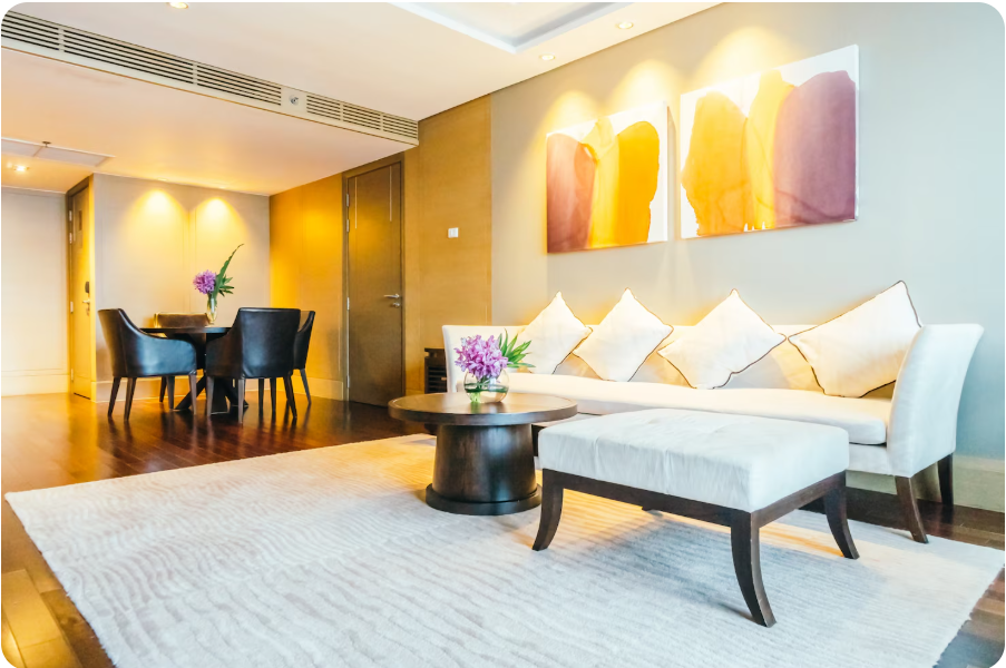 furnished apartment of corporate housing DC