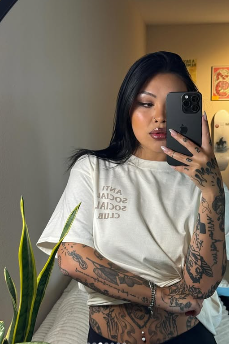 anti social club shirt