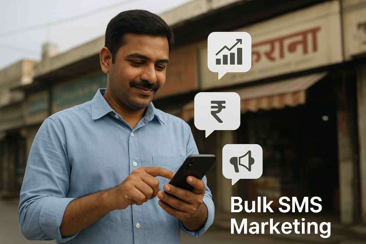 Bulk SMS marketing helping small businesses in India grow in 2025 through customer engagement and mobile messaging