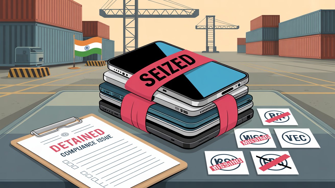 customs seizure of electronics in India