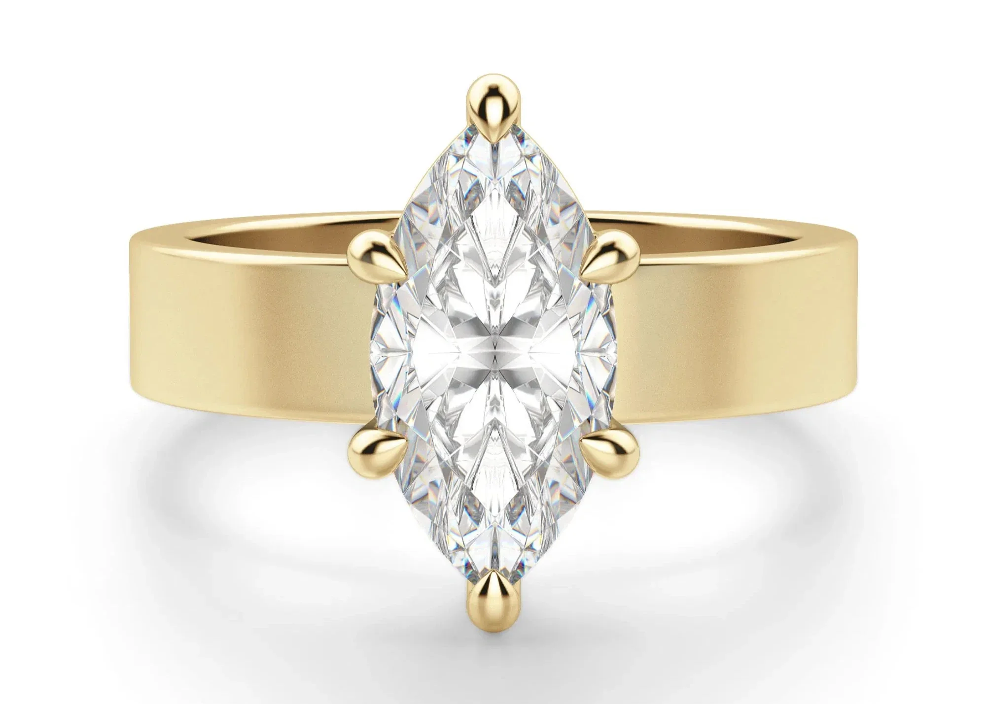 Marquise Cut Diamond Engagement Rings