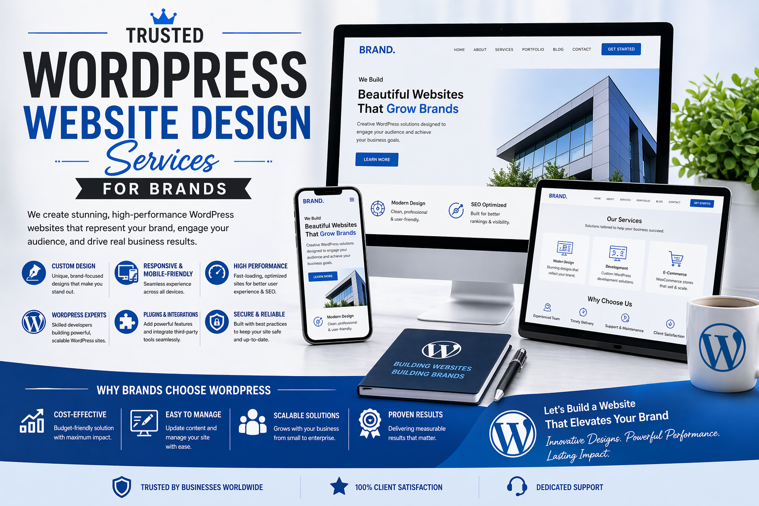 Trusted WordPress Website Design Services for Brands